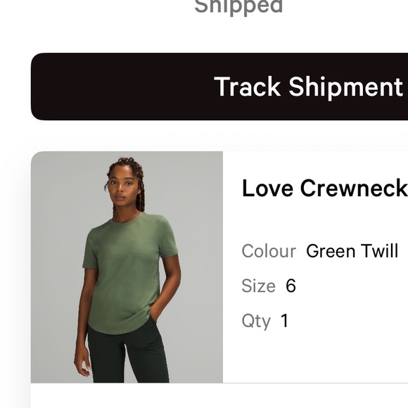 Lululemon Love Crewneck Tee - Picture 1 of 4